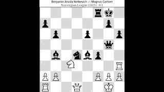 Benjamin Arvola Notkevich Vs Magnus Carlsen