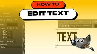 How to Edit Text in GIMP (2 Easy Methods)