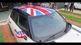 MINI Cooper F55 installed Union Jack Accessories