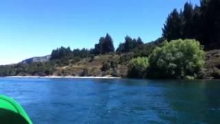 Cruising along Lake Wanaka