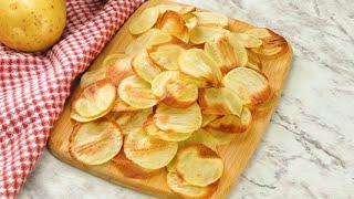 Easy potato chips: delicious and crunchy in just a few minutes!