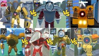 Evolution of Titan Drillman in Different SKIBIDI TOILET Roblox Games