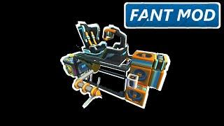 Scrap Mechanic | FANT MOD - How To Use the - Cle, Gyro, Angle Sensor to create a Flyer