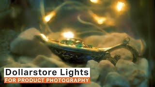 Using Dollarstore Lights to Get Awesome Product Shots | Filmmaking Today