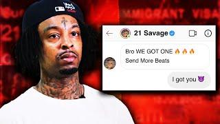 How I Got 2 Beats on 21 Savage's Album (American Dream)