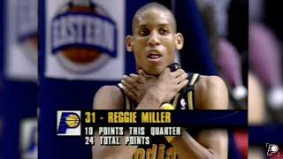 Reggie Miller Scores 25 4th-Quarter PTS Against Knicks in Game 5 of 1994 Eastern Conference Finals