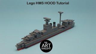 Lego HMS HOOD Tutorial