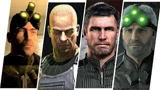 Sam Fisher Evolution in Games & Commercials