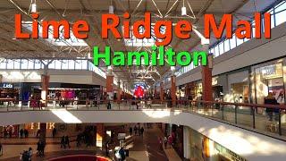 [4K] Largest Shopping Mall in Hamilton - Lime Ridge Mall, Walking Tour 해밀턴 라임 릿지 쇼핑 몰