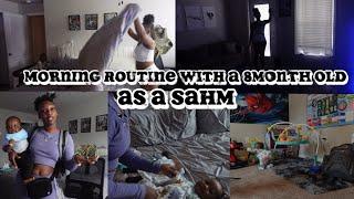 MORNING ROUTINE with a 8 month old as a SAHM