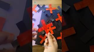 ASMR Tutorial Of 3D Minecraft Heart ️ (564) #diy #gift #tutorial #shortsfeed #asmr