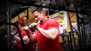 John Cena's Sleeve-Busting Arm Routine 2025