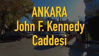 John F. Kennedy Caddesi - Ankara 4K 60FPS