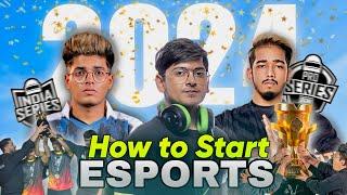 How to become an esports player in BGMI 2025