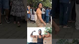 Wait for crazy girl recording#bodybuilding #fitness #shorts #trending #viralvideo