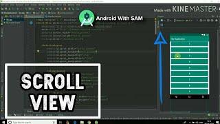 Creating Scroll View - Android Studio latest version