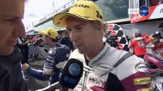 Aussie "Ant" West a strong 2nd in Australian Moto2 GP