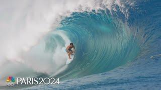 Surfing's Olympic journey to Tahiti's breathtaking Teahupo'o wave | NBC Sports