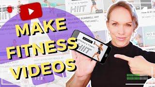 How to Create a Fitness Video for YouTube in iMovie on iPhone