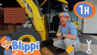 Blippis Dig It Digger | Blippi | Kids Songs | Moonbug Kids