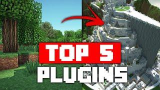  TOP 5 PLUGINS for YOUR MINECRAFT SERVER 