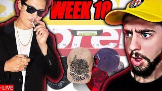 LIVE Supreme Week 10Everything Got Delayed!Beanie/Hat Cops?#LIVECOP