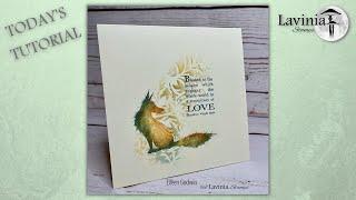 From Me to You'  Gideon A Lavinia Stamps Tutorial by Eileen Godwin