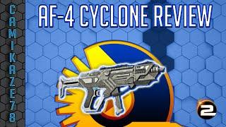 AF-4 Cyclone Weapon Re-Review (Powerful SMG) | Planetside 2 Gameplay