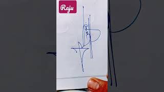 #stylish #signature signature boy raju name  #short #virul video