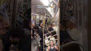 Wait what? #duet #metro #subway #train #travel #giddyleftytv #funny