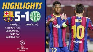 HIGHLIGHTS & REACTION | Barça 5-1 Ferencváros