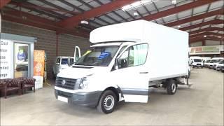 *DG67 FL 2017 67 VOLKSWAGEN CRAFTER 2.0 CR35 TDI BMT 140 BHP EURO 6 LWB LUTON TAIL LIFT VAN