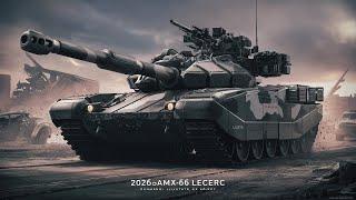 2026 AMX 56 Leclerc: France’s Next-Gen Main Battle Tank Unveiled