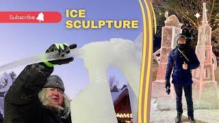 Ice Sculptures In Russia | Малые Корелы