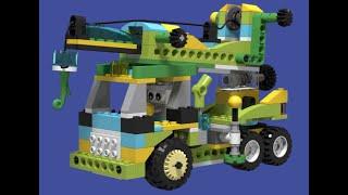 lego wedo 2.0 колёсный кран