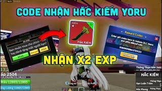 CODE NHẬN X2 EXP VÀ HẮC KIẾM YORU MỚI NHẤT UPDATE 20 BLOX FRUITS | JERRY PLAY #roblox #jerryplay