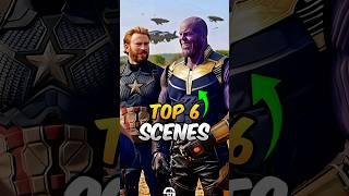 Top 6 Best Scenes of Avengers  #shorts