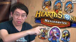 Hearthstone Mercenaries F2P: The First Steps (Gameplay)