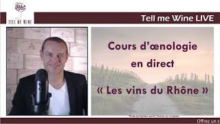 COURS D'OENOLOGIE : LES VINS du RHÔNE - Devenez incollable