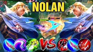 Nolan Vs Nolan !! Nolan Best Build & Emblem - Build Top 1 Global Nolan ~ Mobile Legends √