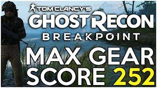 Why You're Getting STUCK! How to Get 252, Max Gear Score! - Ghost Recon Breakpoint TIps