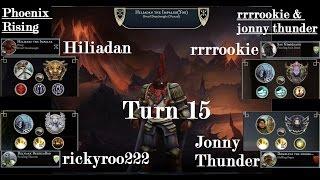 T15 - AoW3 2016 PBEM 2vs2 Tourney - Round 3: Phoenix Rising vs rrrrookie & jonny thunder (commented)