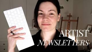 What to actually write in your artist newsletters