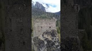 Castello di Andraz  in the Dolomites ️ #Italy #Dolomites #Castle #Shorts #Travel