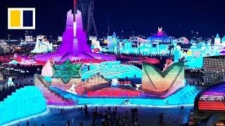 China’s ‘ice city’ hosts its largest-ever event