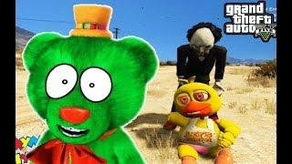 ADVENTURES OF ANIMATRONICS CYPRUS IN LABYRINTH 5 nights FREDDY FNAF  GREEN BEAR