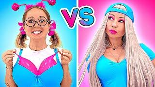 ШКОЛЬНИКИ vs ДОШКОЛЯТА! Суперские ЛАЙФХАКИ И Идеи ПОПУЛЯРНОСТИ | Смена Имиджа от Ла-Ла Лайф