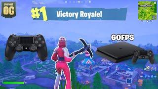 OG Fortnite on PS4 | Controller Gameplay | 60 FPS | Solo