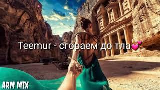 TeeMur - Сгораем дотла  текст / lyrics