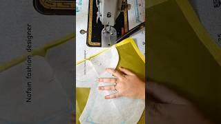blouse ki boat neck design cutting and stitching full video #blouse #backdesign #viralvideo